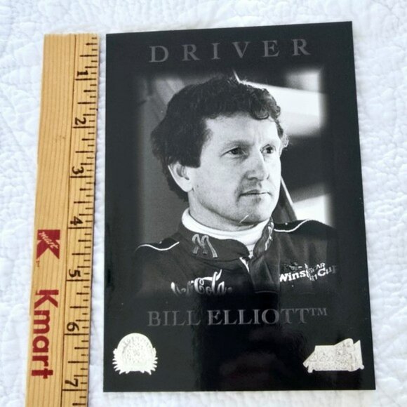 Nascar 1996 Bill Elliott Oversized Jumbo Trading Card Pinnacle Action Packed 90s - Picture 3 of 13